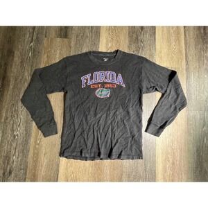 Pro Edge Thermal Shirt Mens Large Gray‎ Florida Gators Waffle Knit Long Sleeve